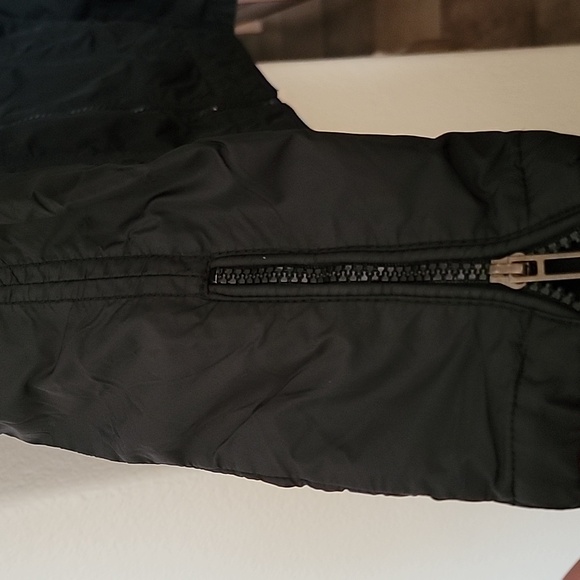 Topman Men's Moto Bomber Style Jacket Black size L - Picture 8 of 15